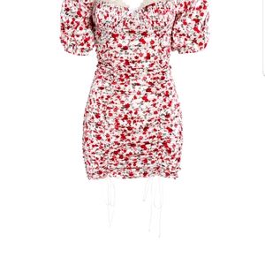 For Love & Lemons Melrose Dress, x Victoria's Secret, Small, S, Off The Shoulder